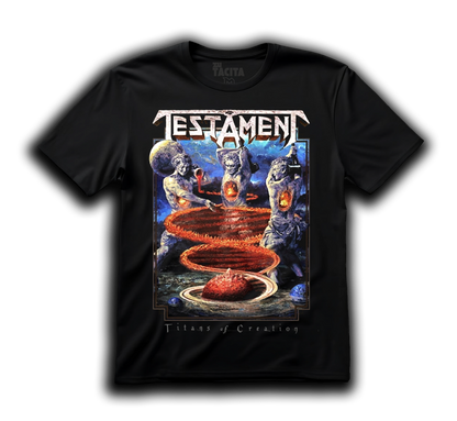 Polera TESTAMENT - TITANS OF CREATION