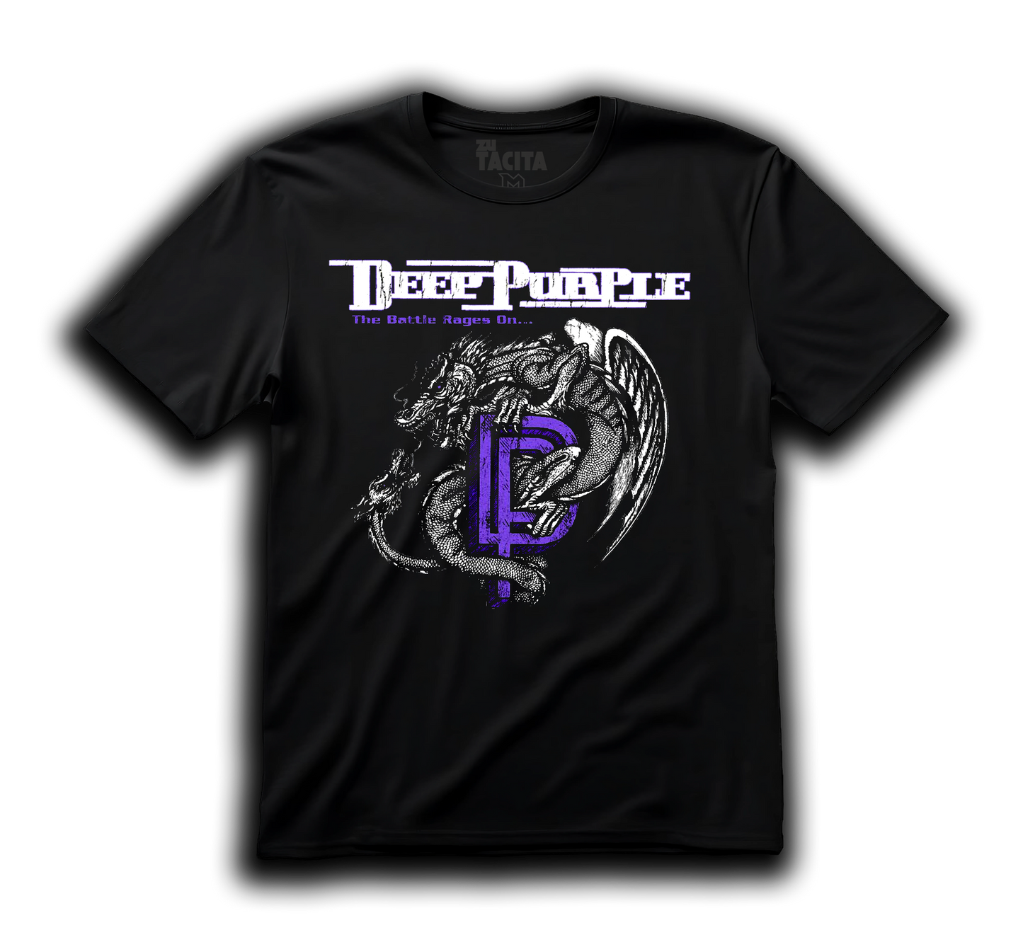 Polera DEEP PURPLE - THE BATTLE RAGES ON... v2