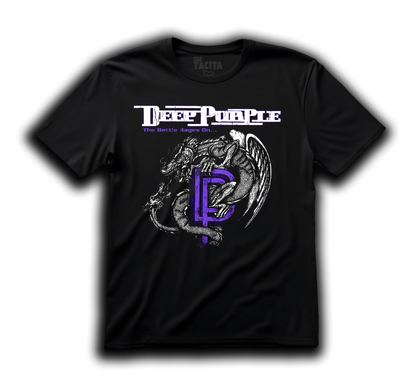 Polera DEEP PURPLE - THE BATTLE RAGES ON... v2