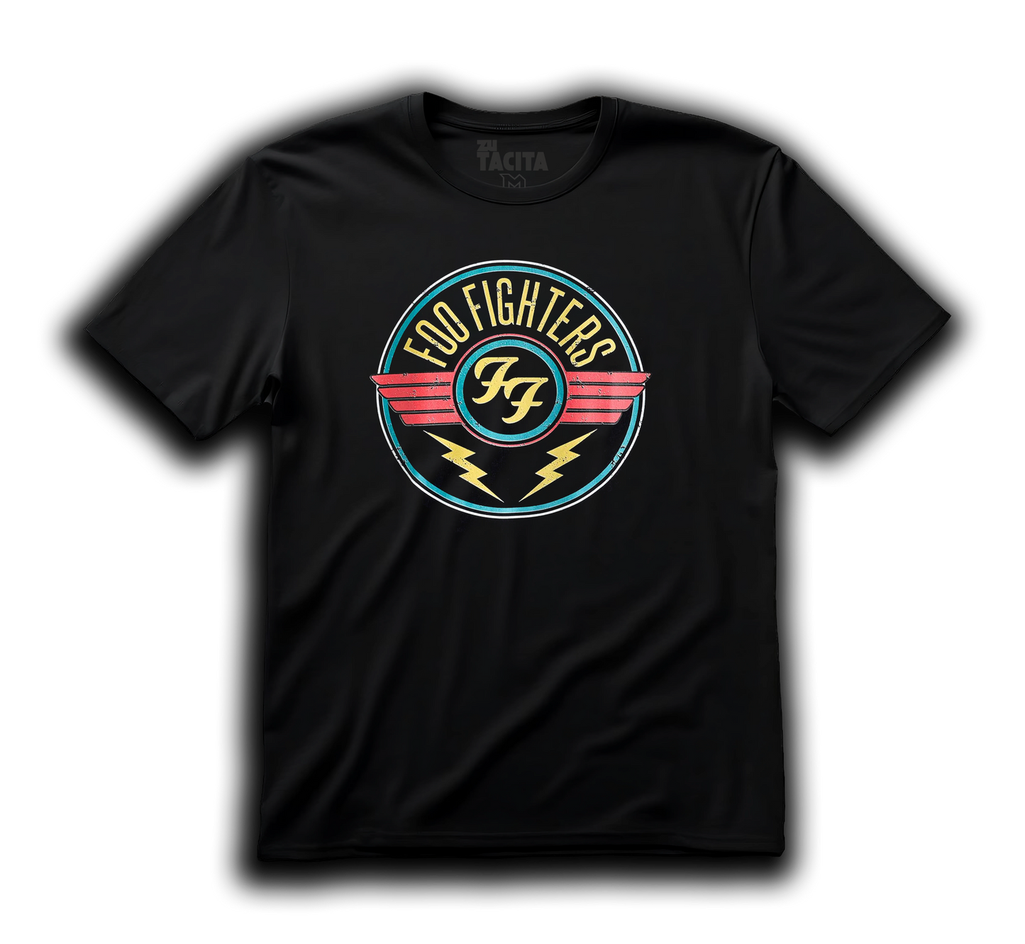 Polera FOO FIGHTERS - LIGHTNING LOGO