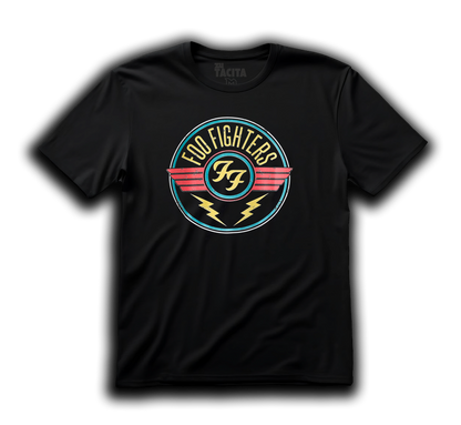 Polera FOO FIGHTERS - LIGHTNING LOGO