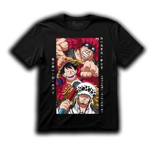 Polera ONE PIECE - TRIO SUPERNOVA
