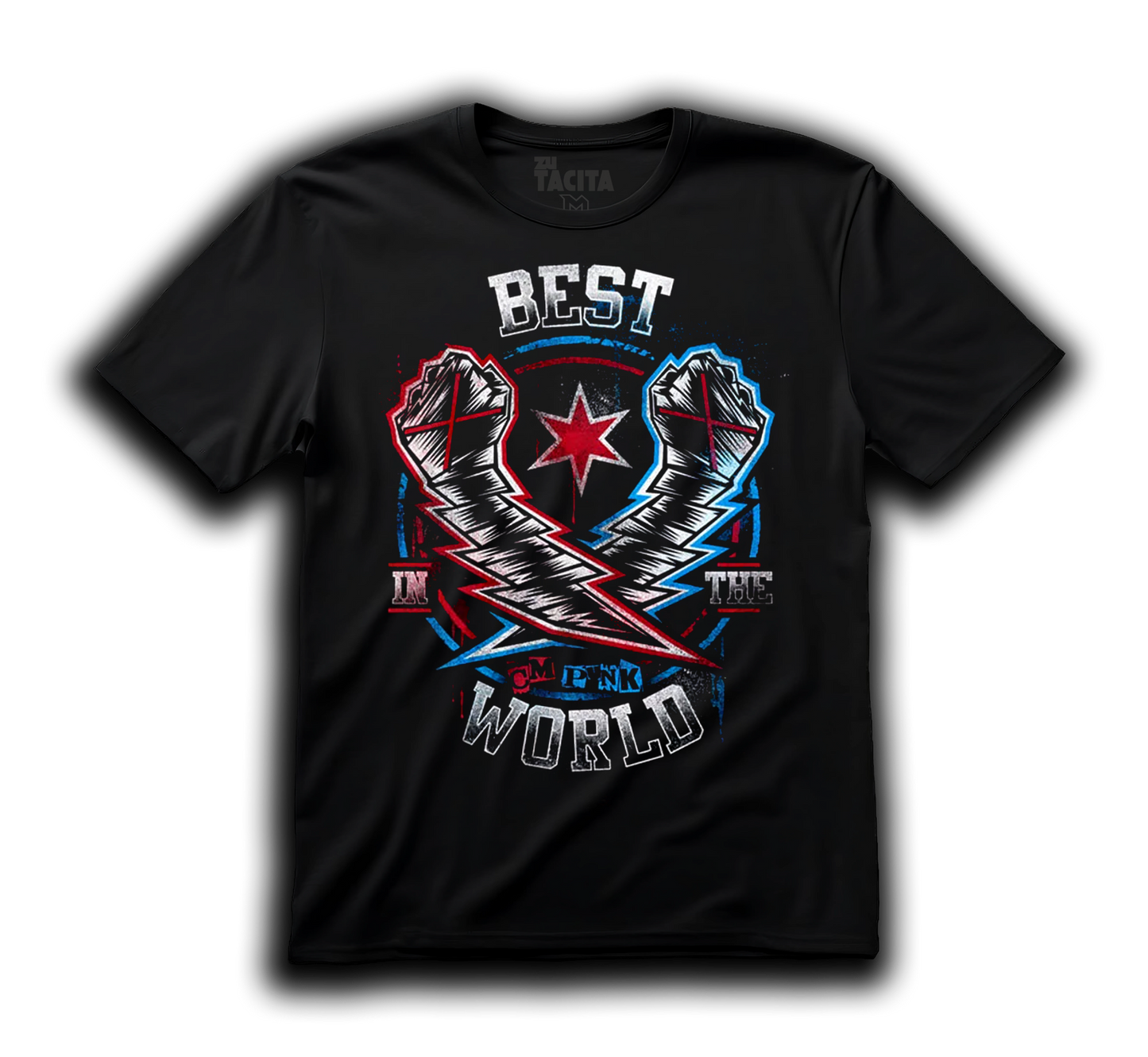 Polera WWE - CM PUNK