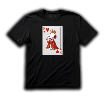Polera SNOOPY - KING CARD