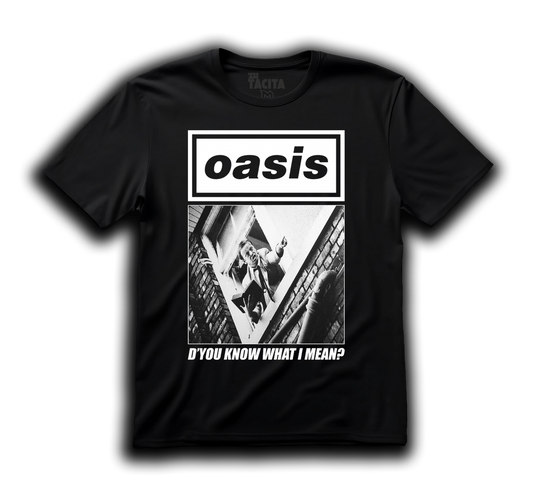 Polera OASIS - D'YOU KNOW WHAT I MEAN?