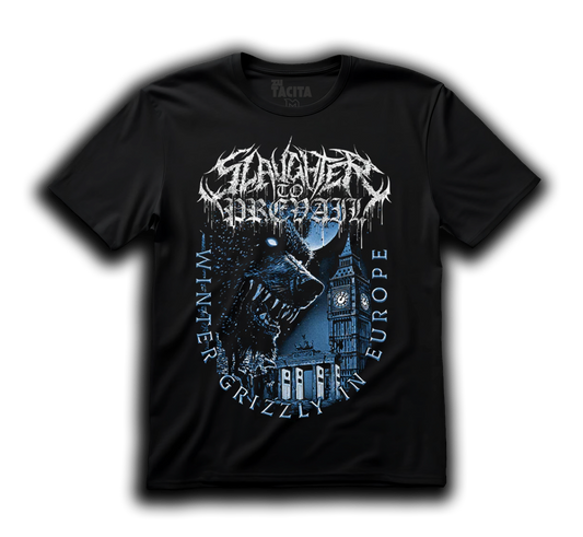 Polera SLAUGHTER TO PREVAIL - WINTER GRIZZLY