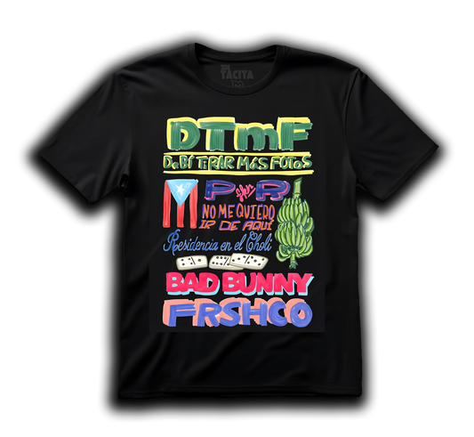 Polera BAD BUNNY - PR CHOLI