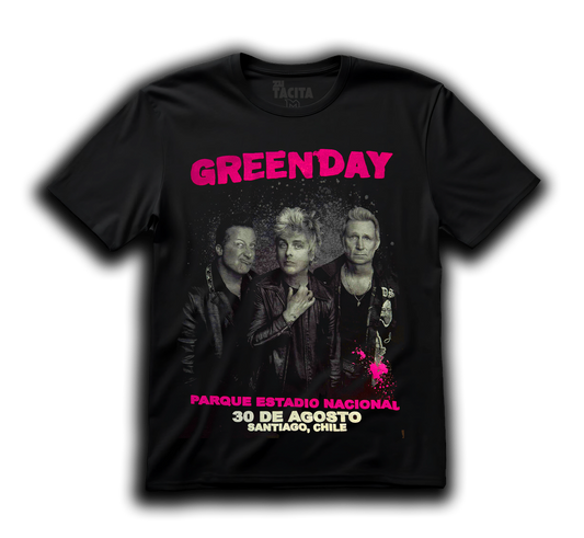 Polera GREEN DAY - CONCIERTO CHILE