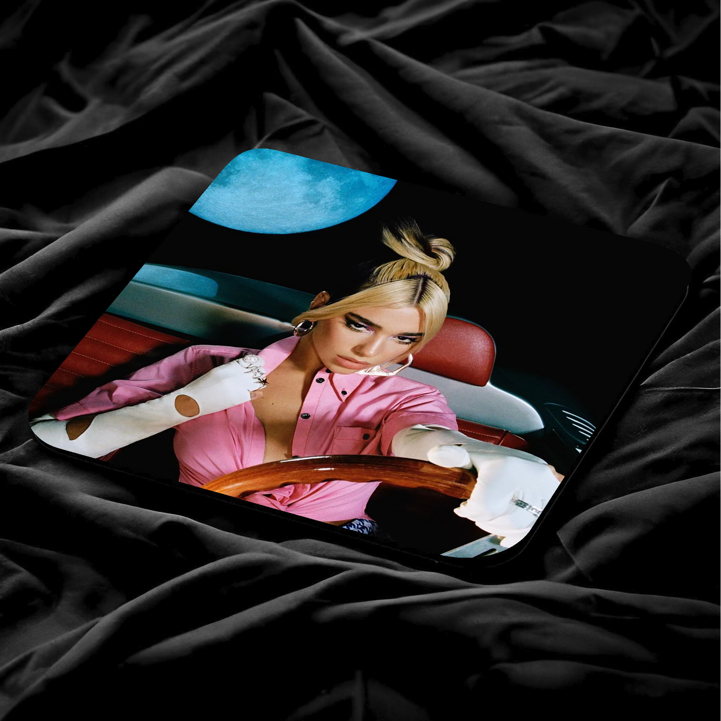 Set 4 posavasos de Dua Lipa - Elige tus diseños!