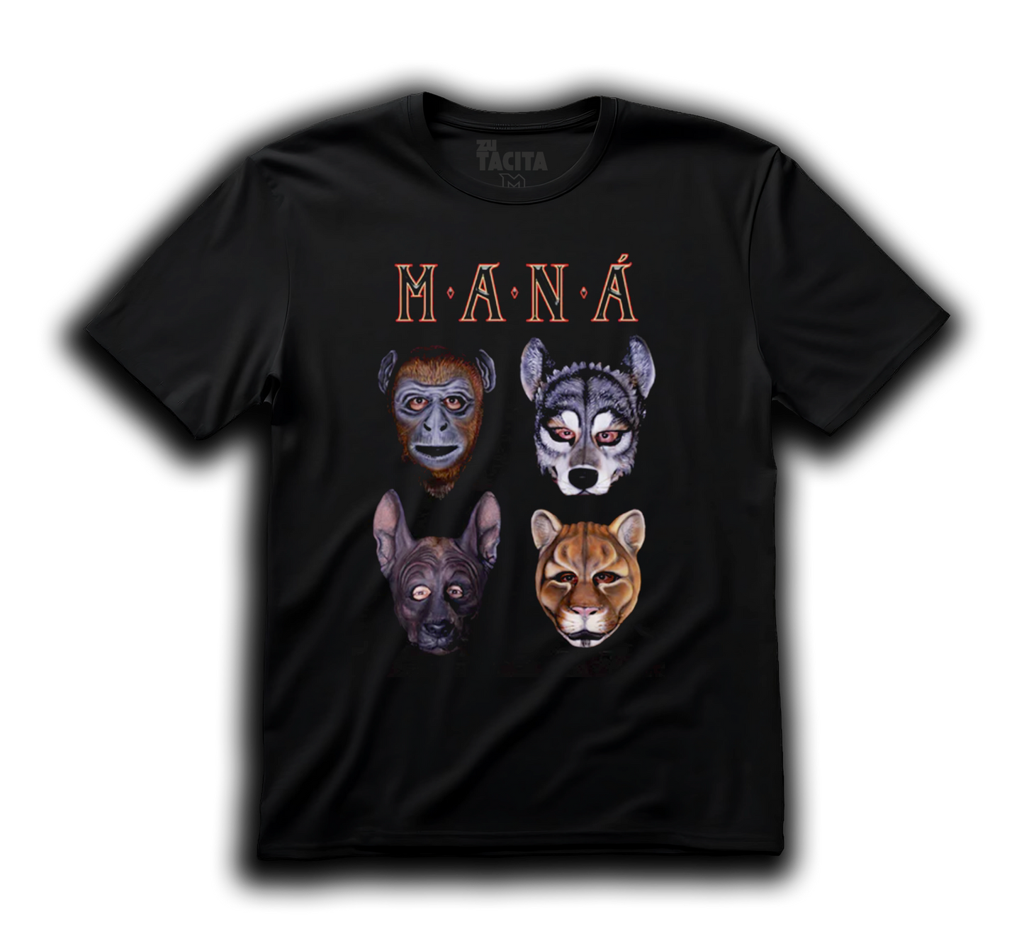 Polera MANÁ - LOS CUATRO