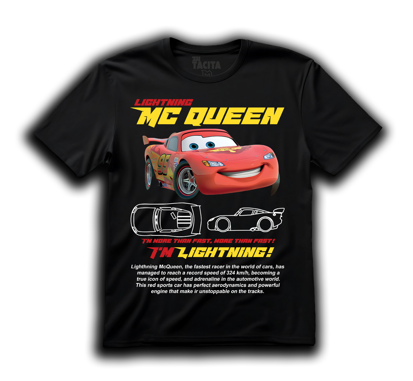 Polera CARS - RAYO MCQUEEN