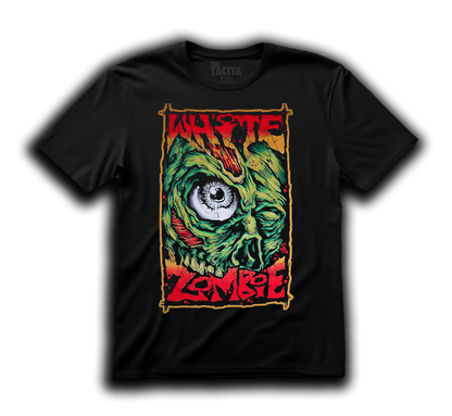 Polera WHITE ZOMBIE - EYESKULL