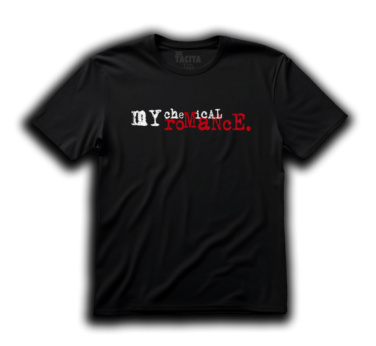 Polera MY CHEMICAL ROMANCE - THREE CHEERS STYLE