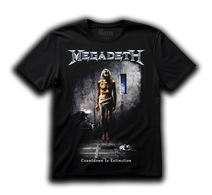 Polera MEGADETH - COUNTDOWN TO EXTINCION