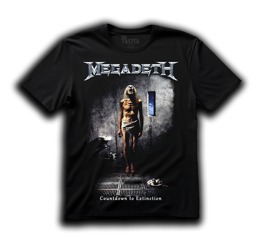 Polera MEGADETH - COUNTDOWN TO EXTINCION