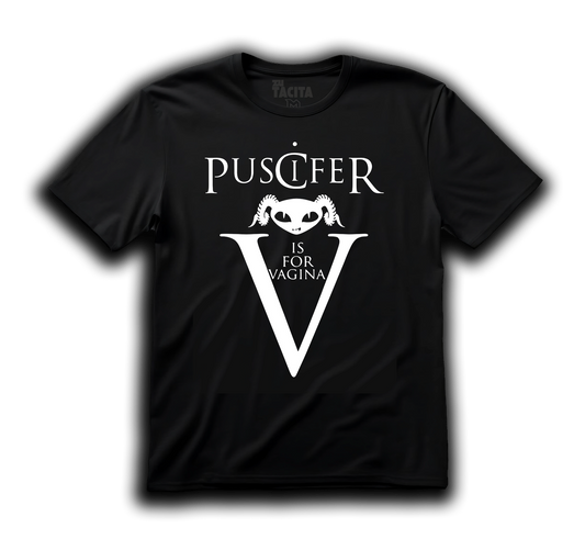 Polera PUSCIFER - V IS FOR VAGINA