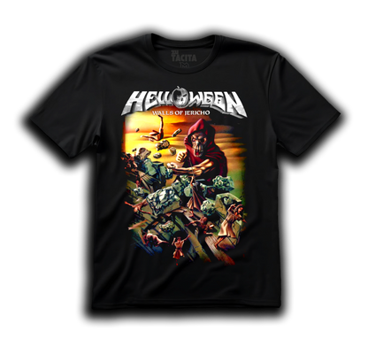 Polera HELLOWEEN - WALLS OF JERICHO