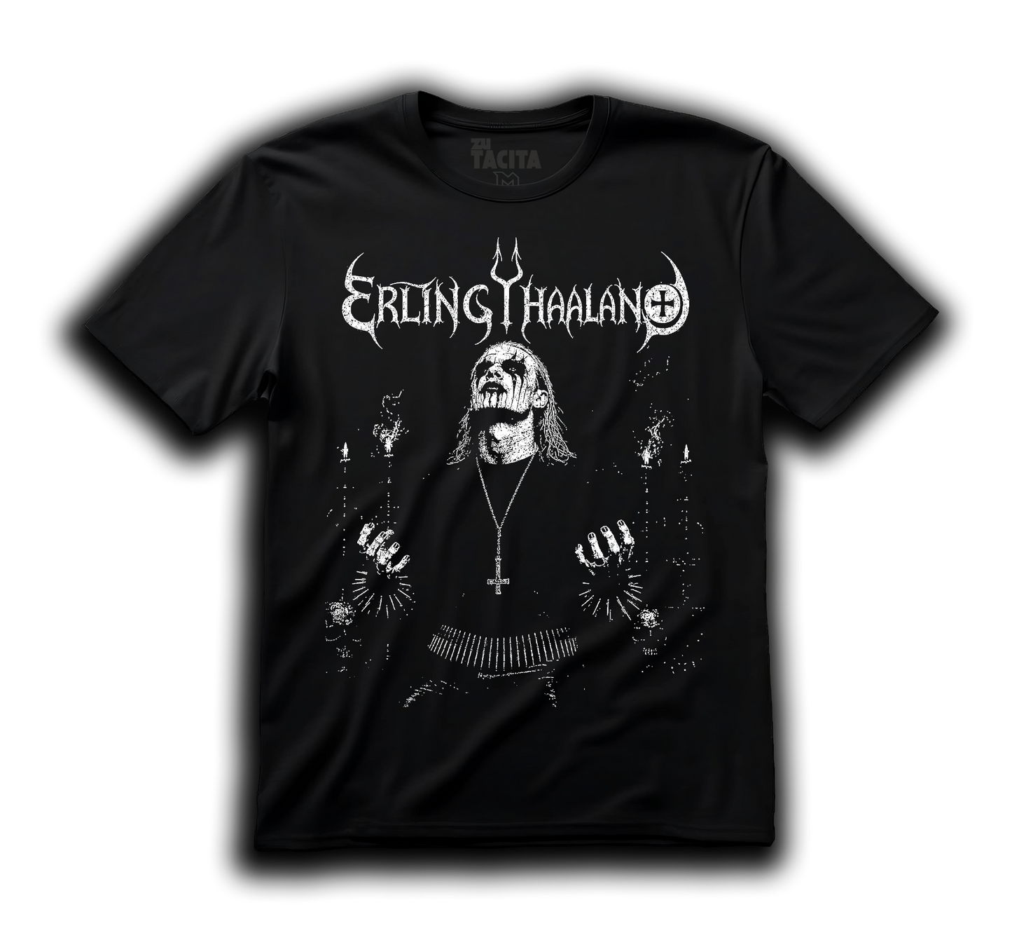Polera ERLING HAALAND - BLACK METAL NORUEGO 🇳🇴