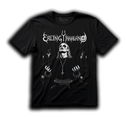 Polera ERLING HAALAND - BLACK METAL NORUEGO 🇳🇴
