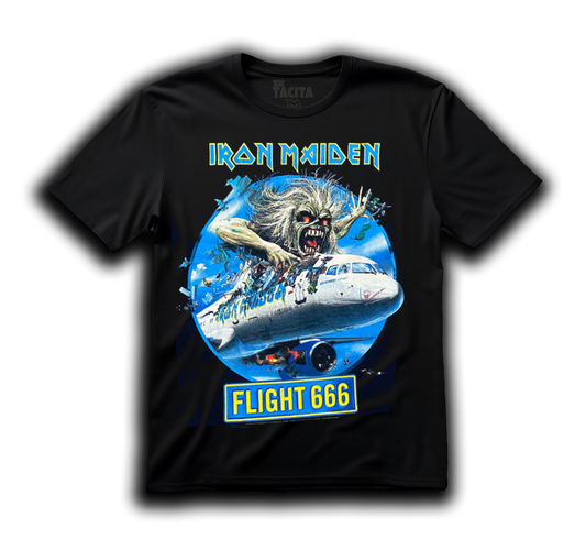 Polera IRON MAIDEN - FLIGHT 666