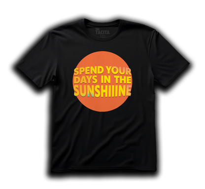 Polera OASIS - SPEND YOUR DAYS IN THE SUNSHIIINE