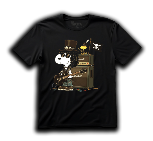 Polera SNOOPY - SLASH GNR
