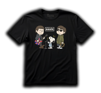 Polera OASIS - SNOOPY BAND v2