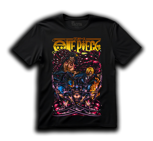 Polera ONE PIECE - STRAW HATS PIRATES