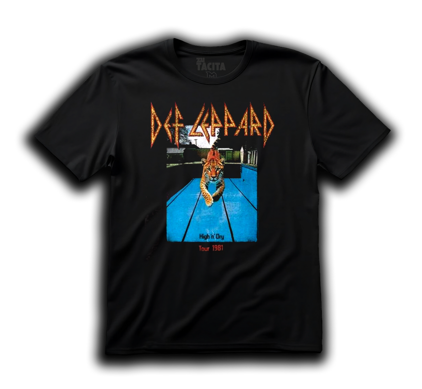 Polera DEF LEPPARD - HIGH N DRY