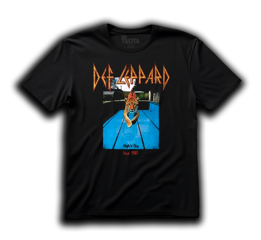 Polera DEF LEPPARD - HIGH N DRY