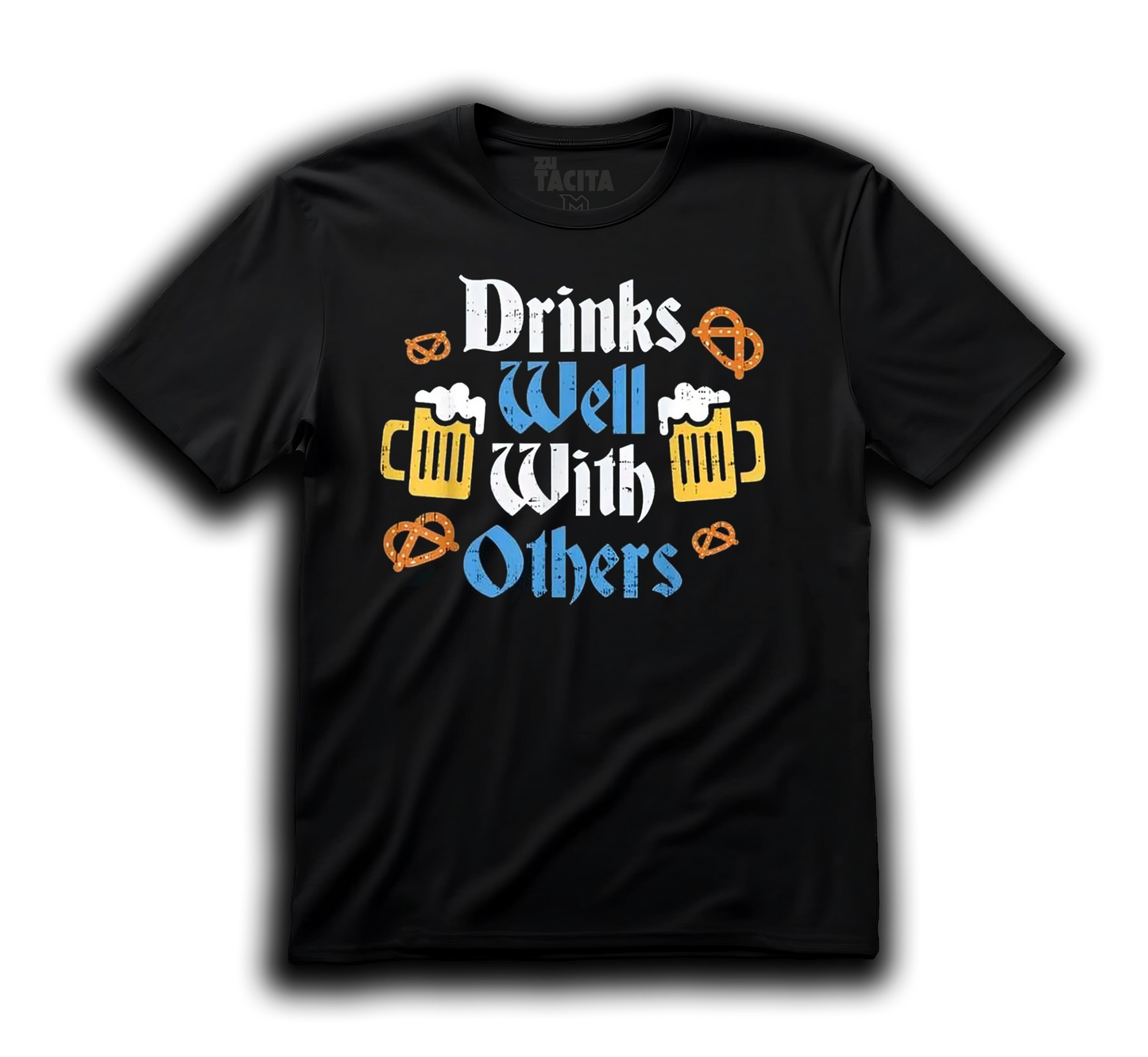 Polera OKTOBERFEST - DRINKS WELL WITH OTHERS