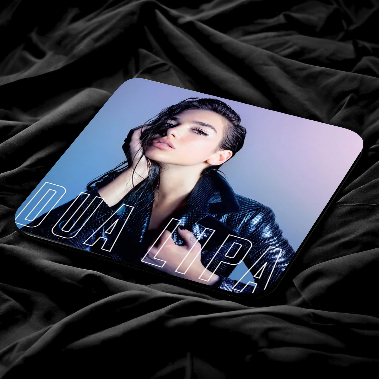 Set 4 posavasos de Dua Lipa - Elige tus diseños!