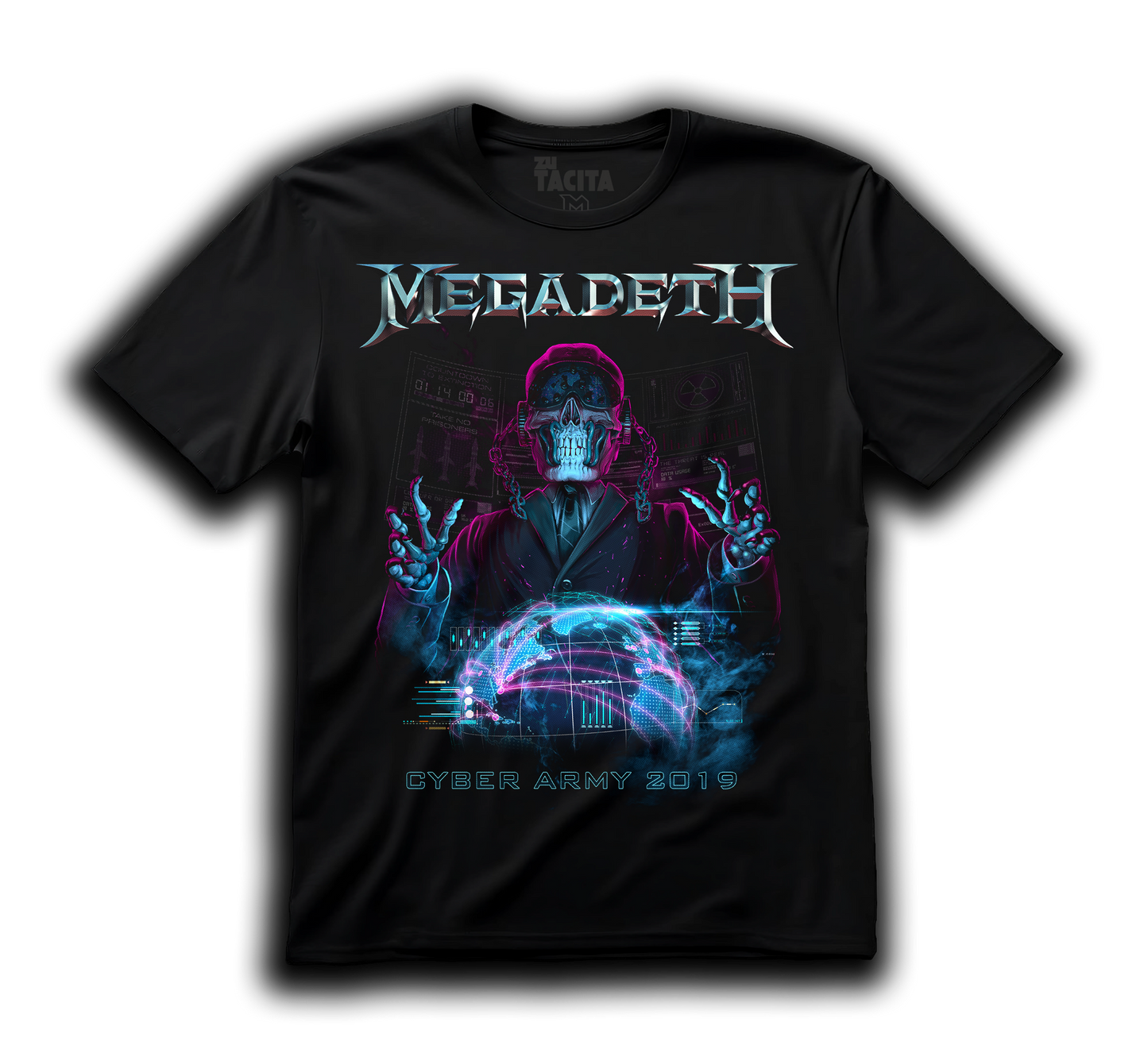 Polera MEGADETH - CYBER ARMY 2019