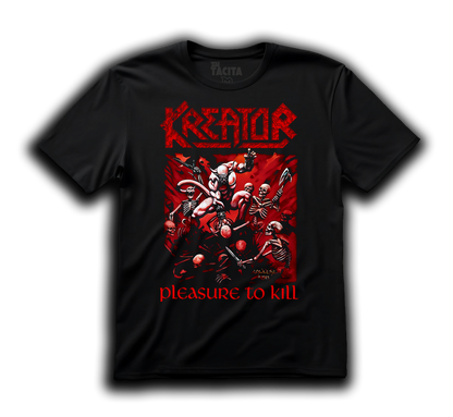 Polera KREATOR - PLEASURE TO KILL