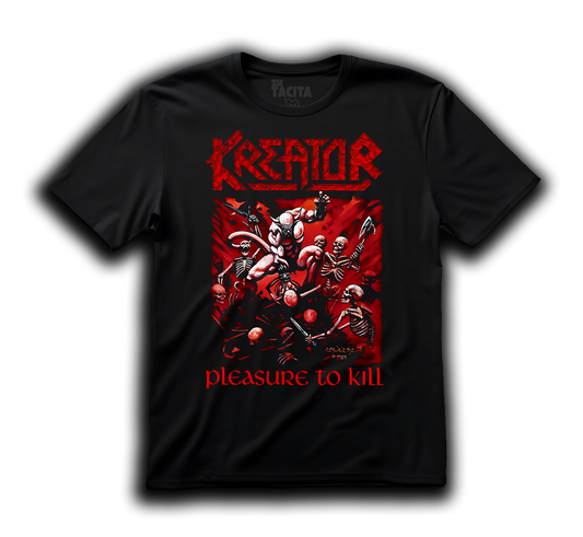 Polera KREATOR - PLEASURE TO KILL