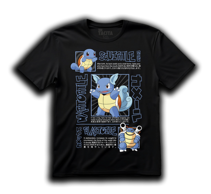 Polera POKEMÓN - SQUIRTLE