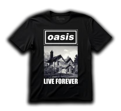 Polera OASIS - LIVE FOREVER