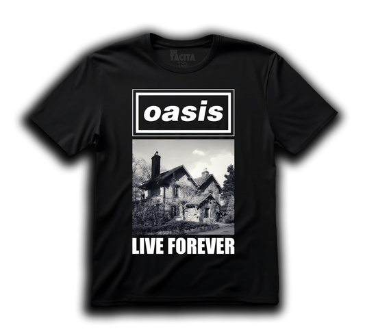 Polera OASIS - LIVE FOREVER