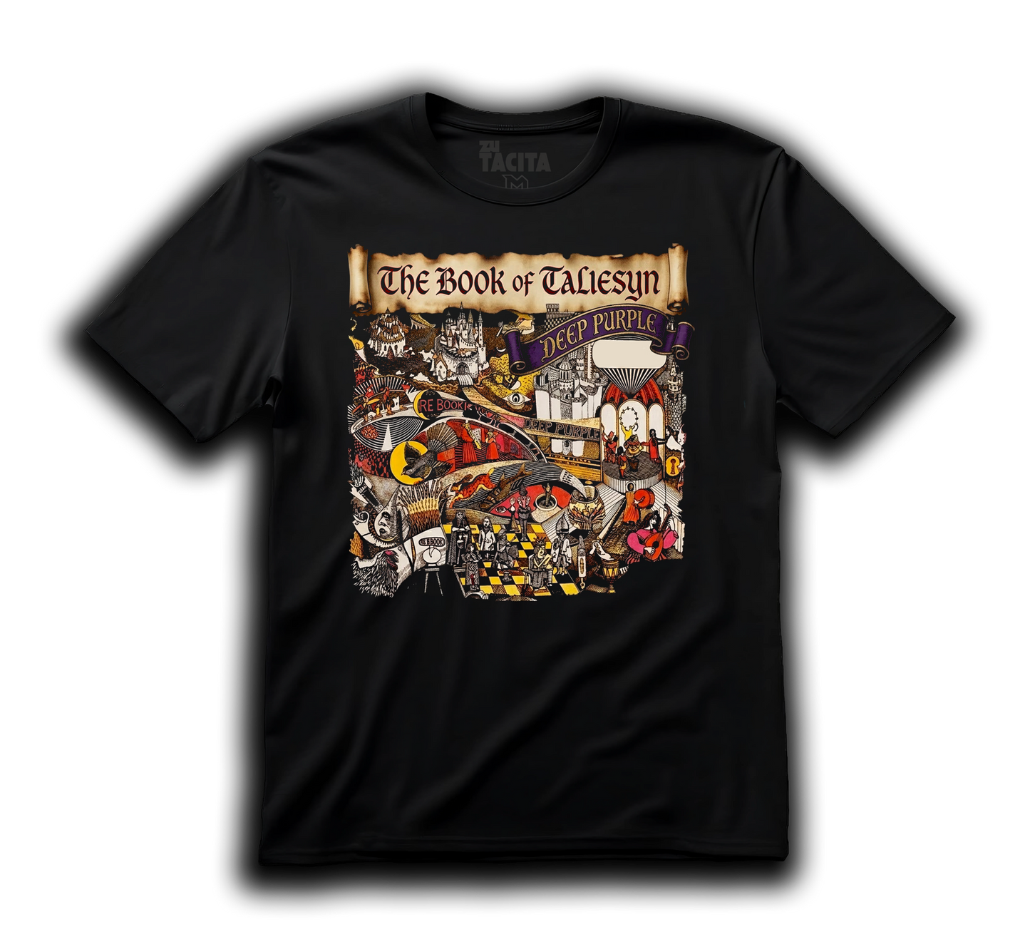Polera DEEP PURPLE - ´THE BOOK OF TALIESYN