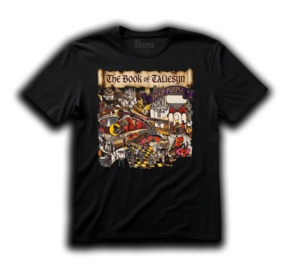 Polera DEEP PURPLE - ´THE BOOK OF TALIESYN