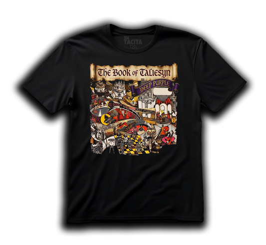 Polera DEEP PURPLE - ´THE BOOK OF TALIESYN