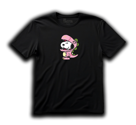 Polera SNOOPY - PINK DINOSAUR