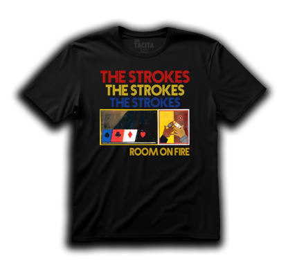 Polera THE STROKES - ROOM ON FIRE