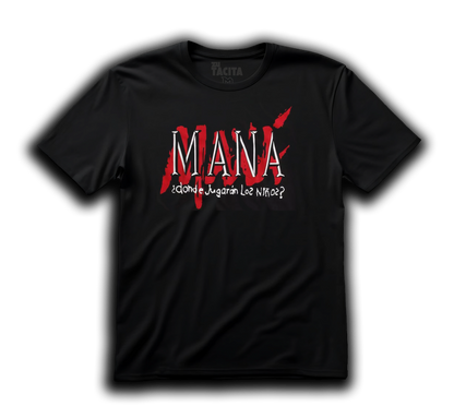 Polera MANÁ - ¿DONDE JUGARÁN LOS NIÑOS?