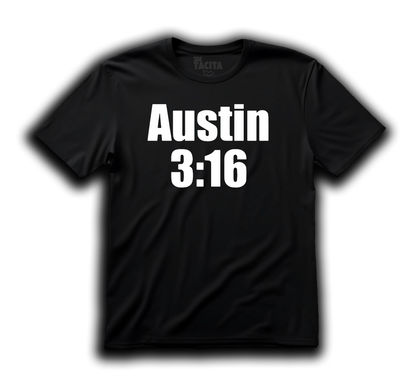 Polera WWE - STEVE AUSTIN 3:16