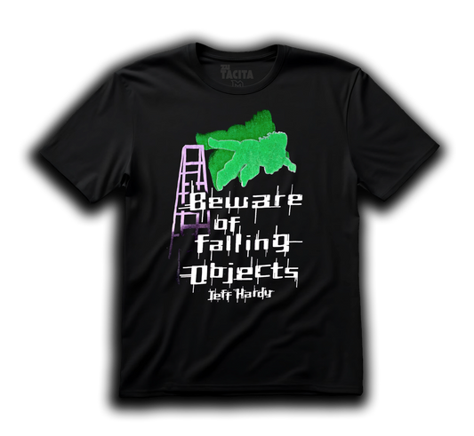 Polera WWE - JEFF HARDY BEWARE OF FALLING OBJECTS