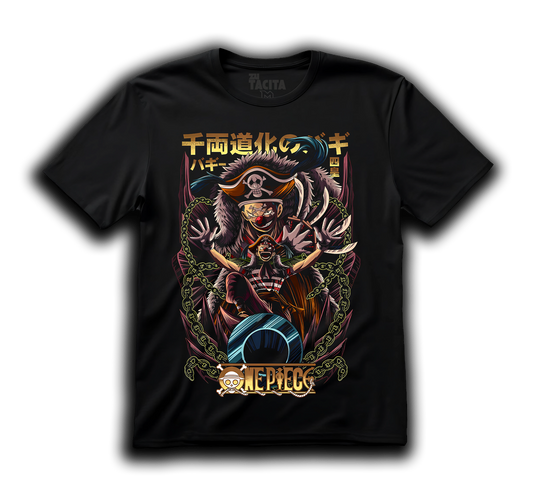 Polera ONE PIECE - BUGGY D. CLOWN