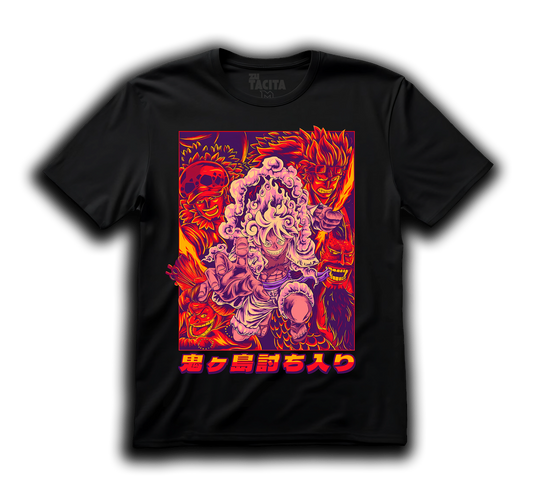Polera ONE PIECE - ONIGASHIMA INFERNO