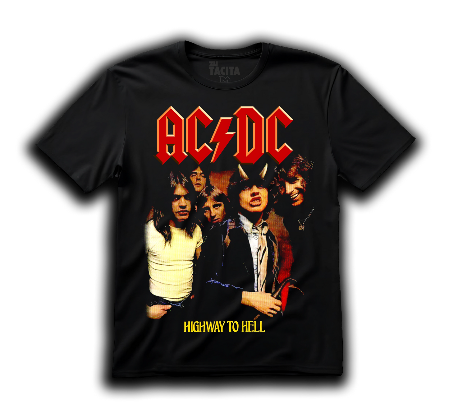 Polera ACDC - HIGHWAY TO HELL ORIGINAL COVER