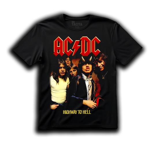 Polera ACDC - HIGHWAY TO HELL ORIGINAL COVER